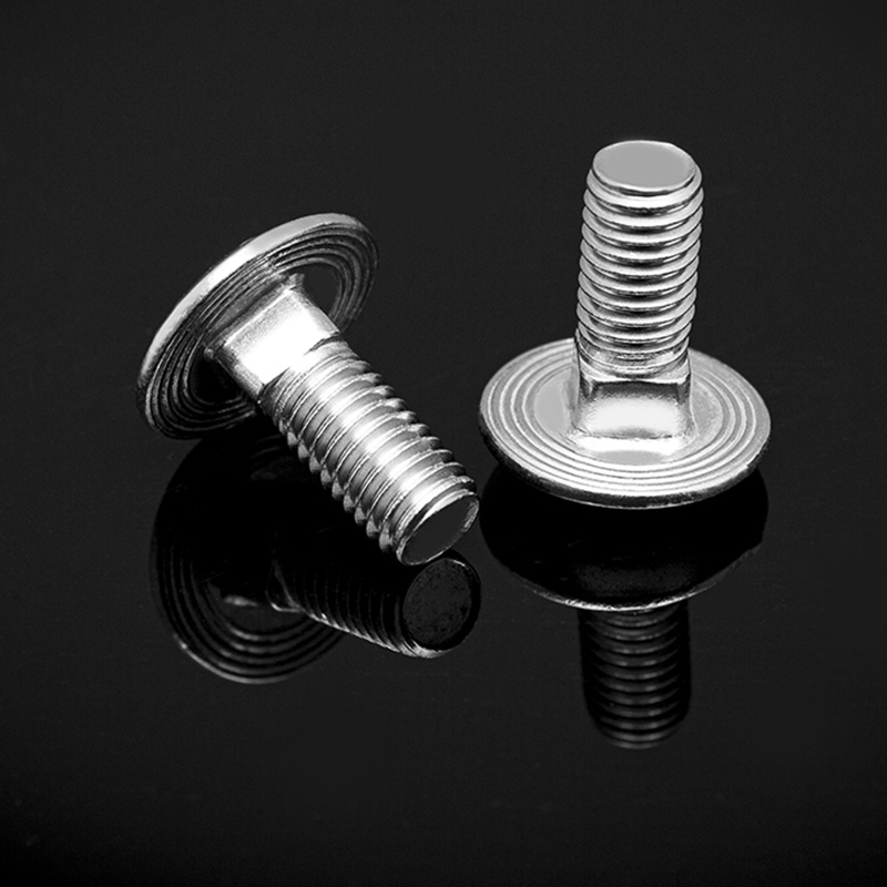 DIN603 Ruostumattomasta teräksestä valmistetut sienikantaiset neliömäiset pultit DIN603 Ruostumattomasta teräksestä valmistetut sienikantaiset neliömäiset pultit