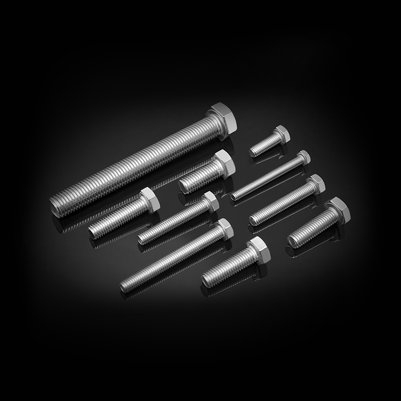 DIN 933 ruostumattomasta teräksestä valmistetut kuusiokantapultit täydellä kierteellä DIN 933 ruostumattomasta teräksestä valmistetut kuusiokantapultit täydellä kierteellä