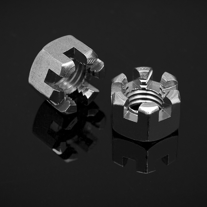 DIN 439 Ruostumaton teräs Viistot kuusikulmaiset ohuet mutterit DIN 439 Ruostumaton teräs Viistot kuusikulmaiset ohuet mutterit